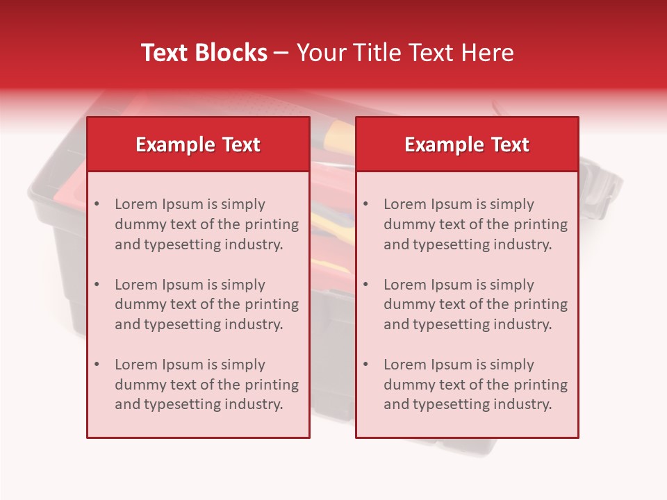 Home Steel Power PowerPoint Template