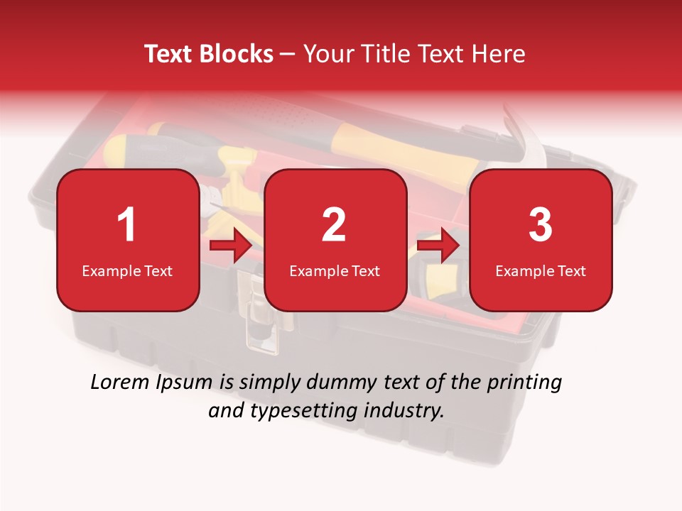 Home Steel Power PowerPoint Template