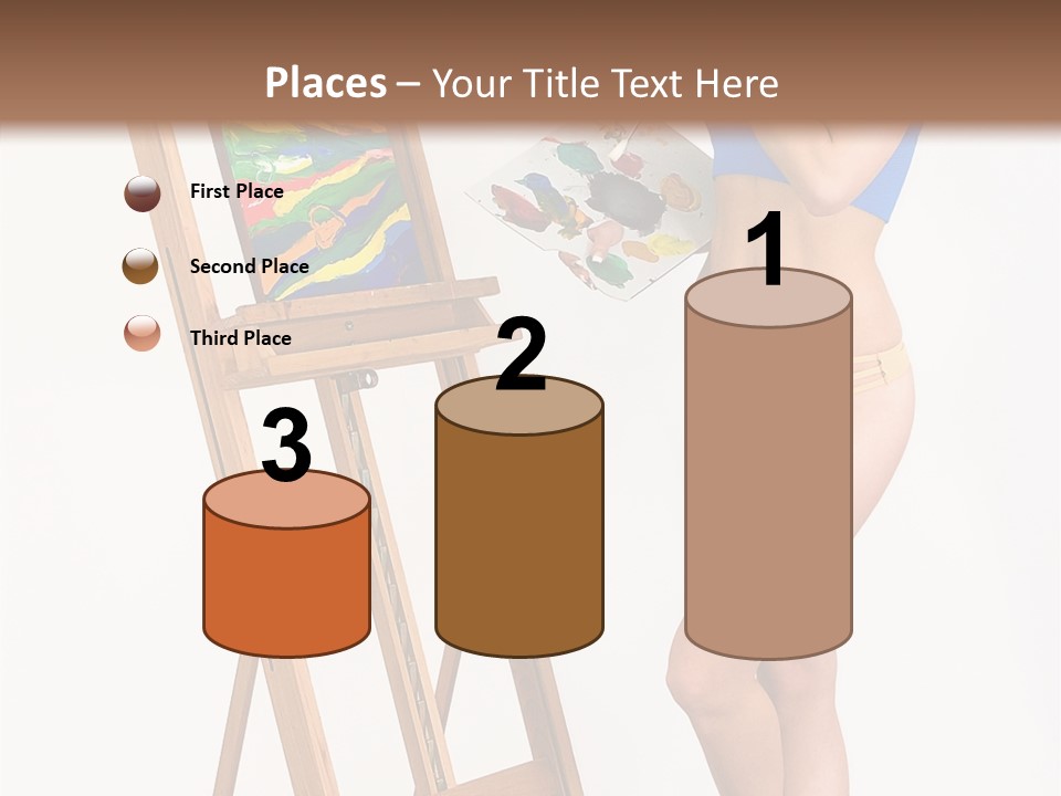 Paint Hair Toning PowerPoint Template