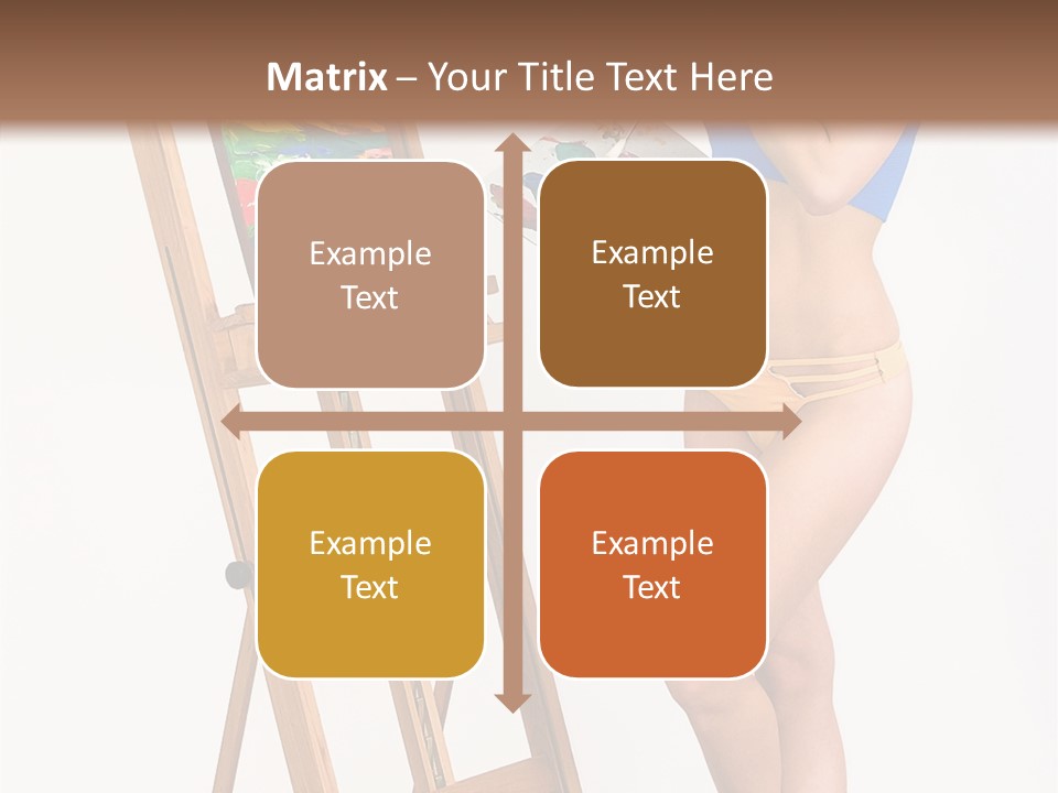 Paint Hair Toning PowerPoint Template