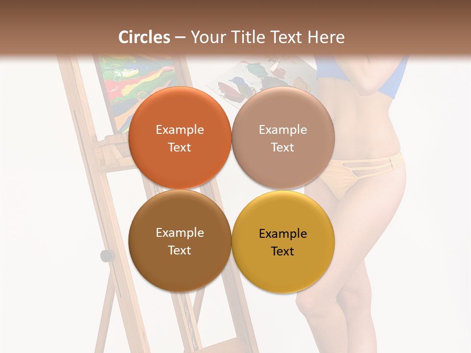 Paint Hair Toning PowerPoint Template