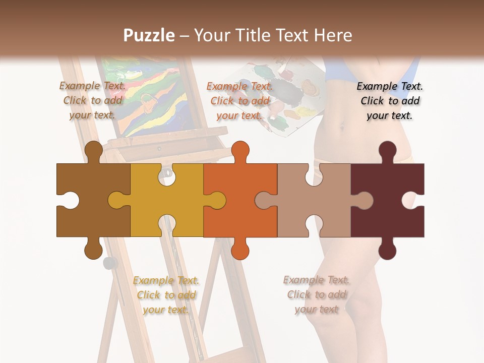 Paint Hair Toning PowerPoint Template