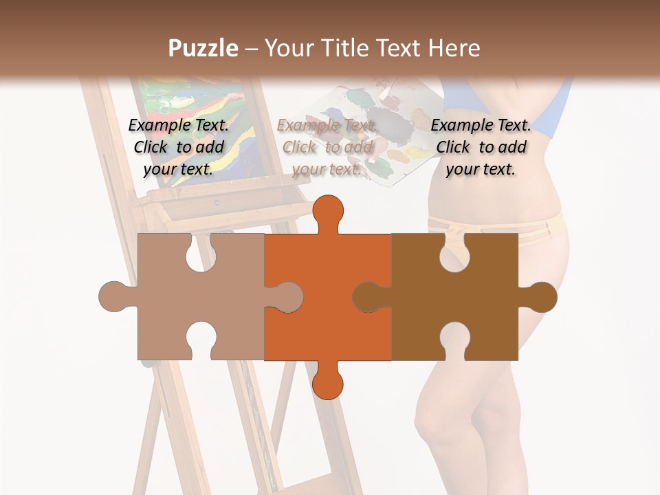 Paint Hair Toning PowerPoint Template