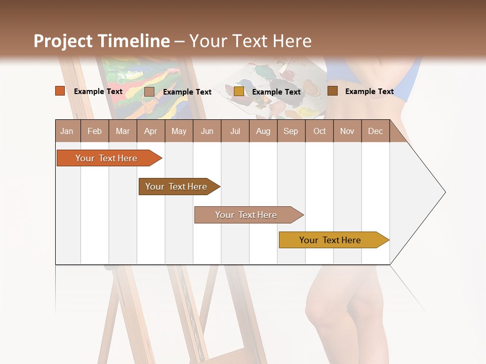 Paint Hair Toning PowerPoint Template