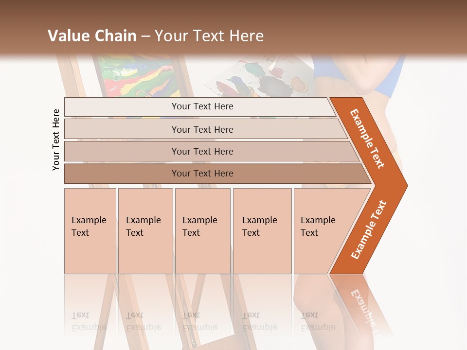 Paint Hair Toning PowerPoint Template