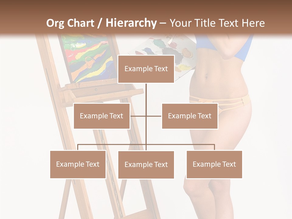 Paint Hair Toning PowerPoint Template