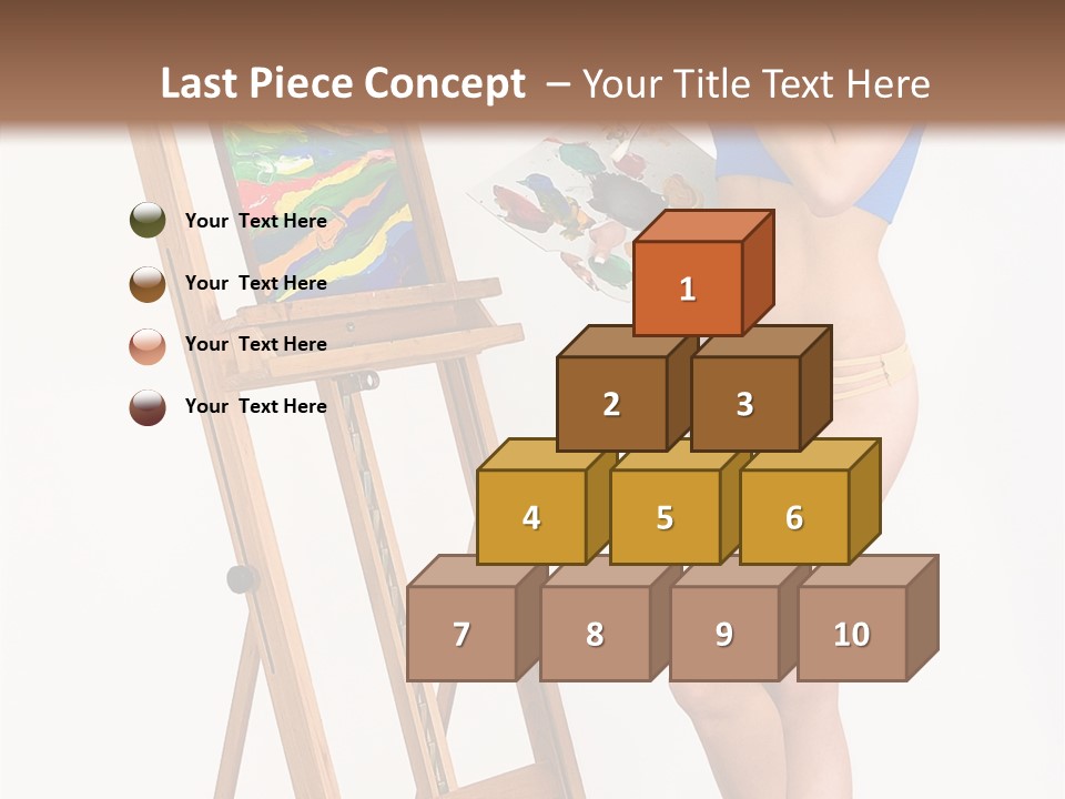 Paint Hair Toning PowerPoint Template