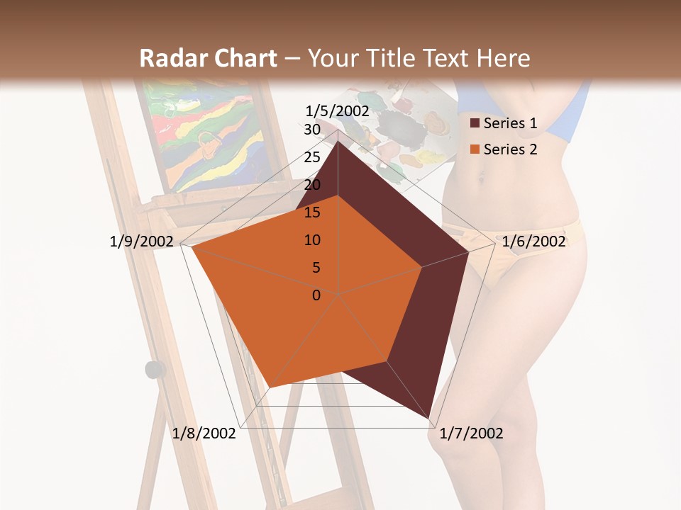 Paint Hair Toning PowerPoint Template