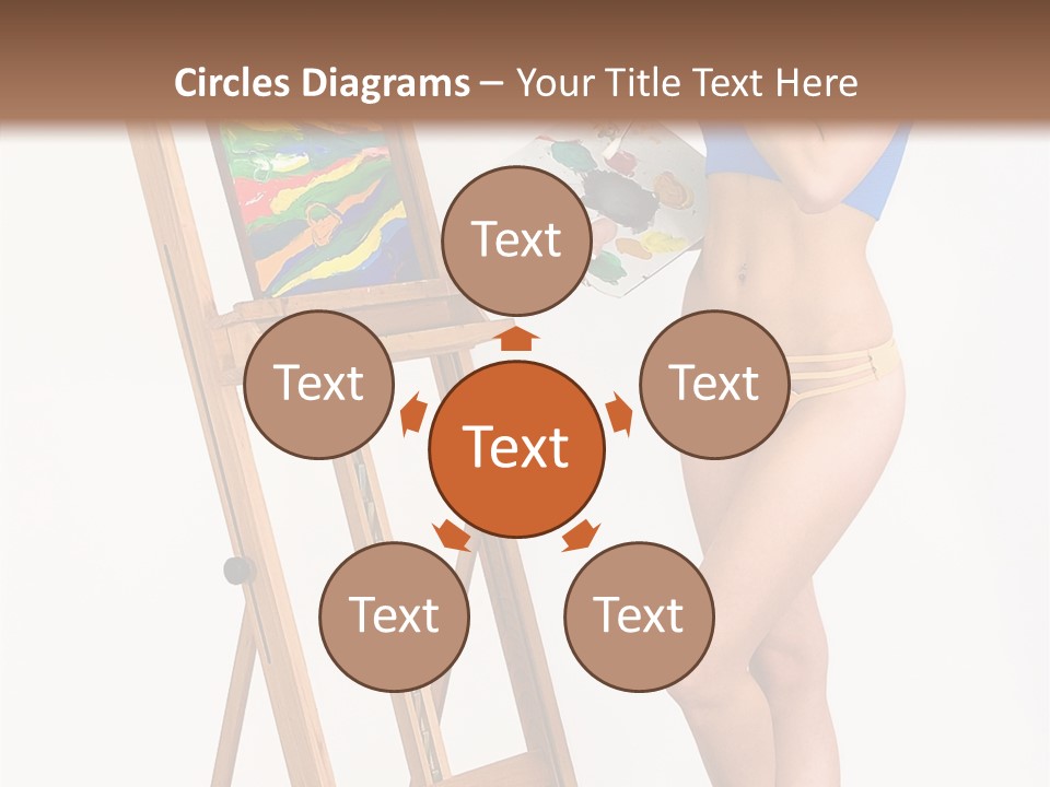 Paint Hair Toning PowerPoint Template