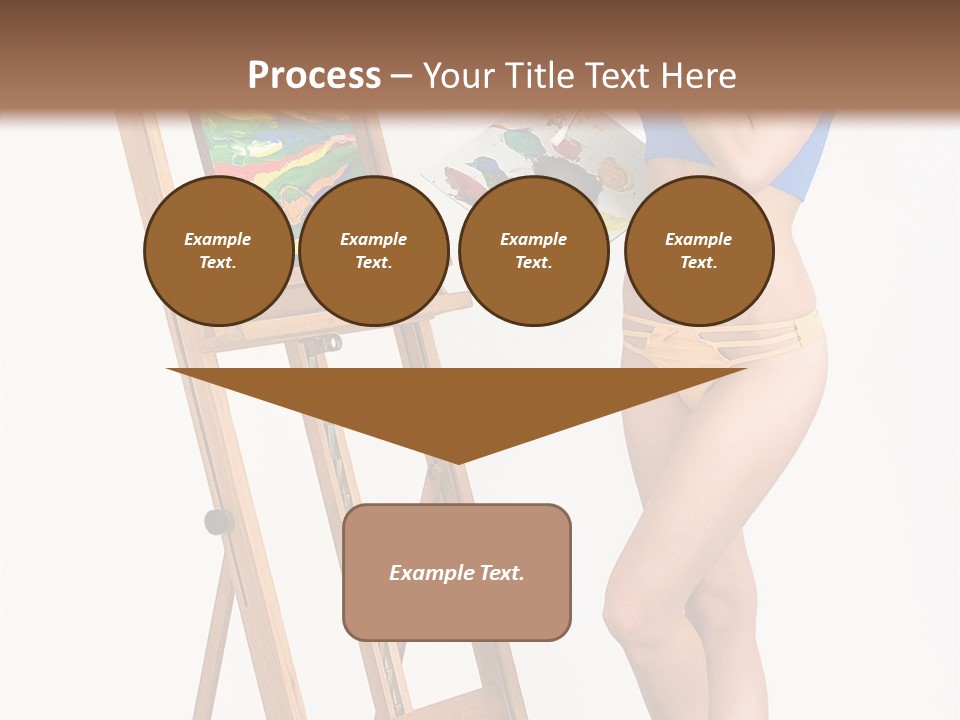 Paint Hair Toning PowerPoint Template