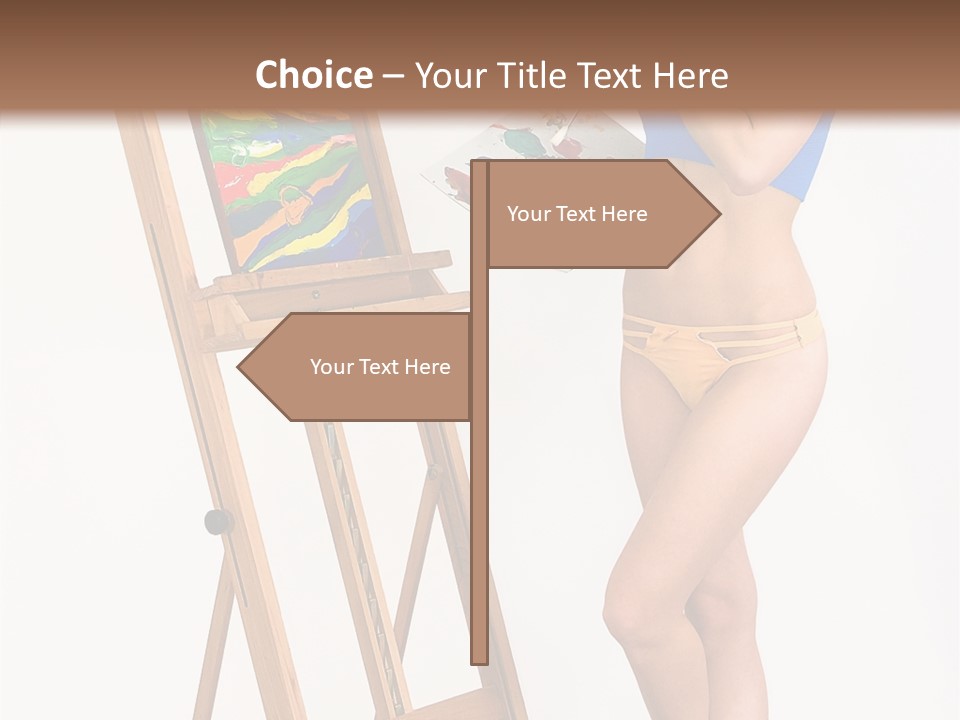 Paint Hair Toning PowerPoint Template