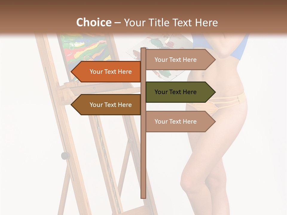 Paint Hair Toning PowerPoint Template