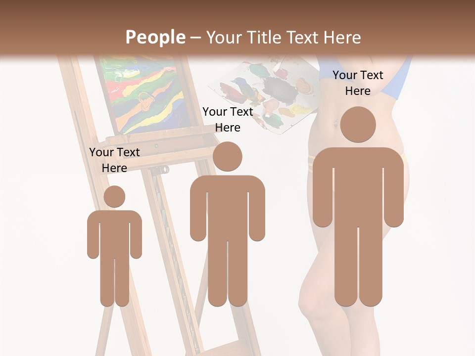 Paint Hair Toning PowerPoint Template