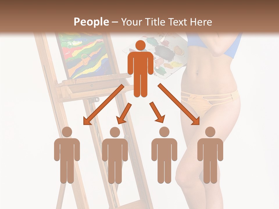 Paint Hair Toning PowerPoint Template