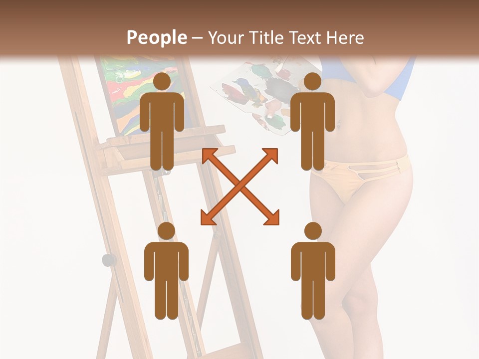 Paint Hair Toning PowerPoint Template