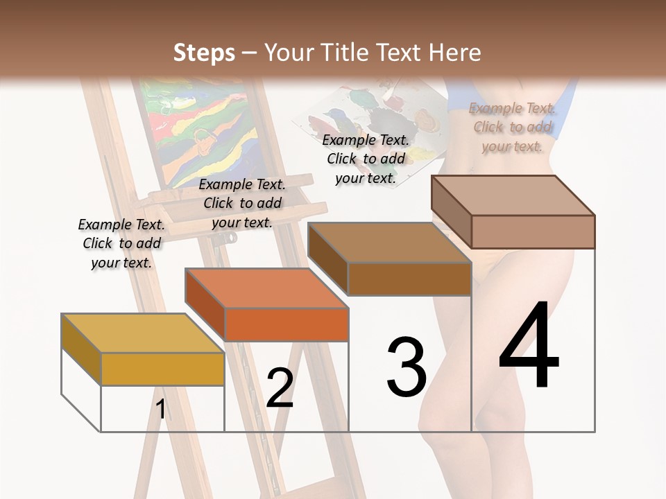 Paint Hair Toning PowerPoint Template