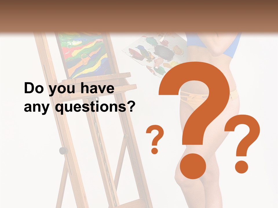 Paint Hair Toning PowerPoint Template