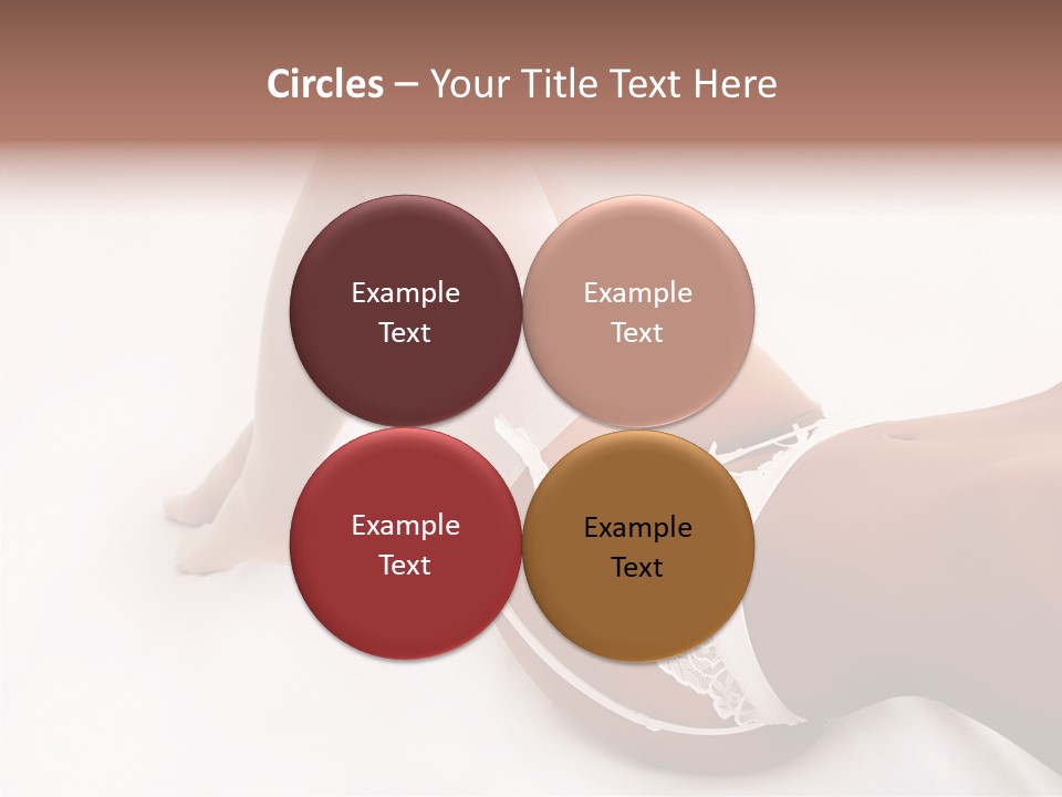 Human Room Character PowerPoint Template