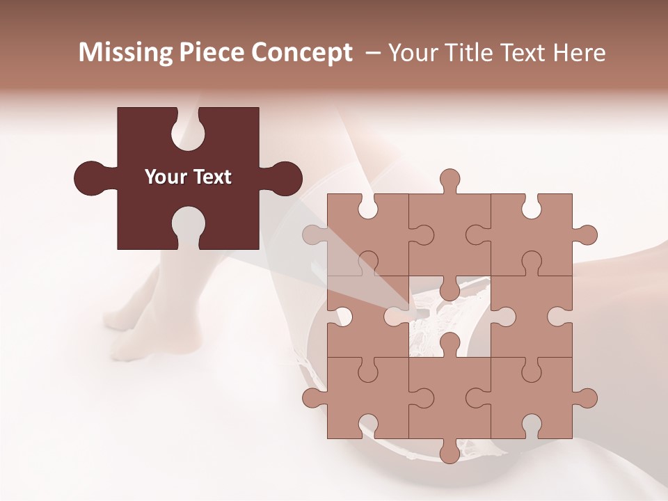 Human Room Character PowerPoint Template
