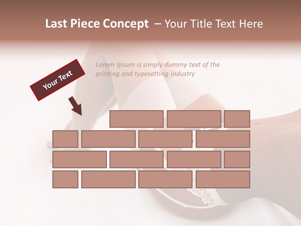 Human Room Character PowerPoint Template