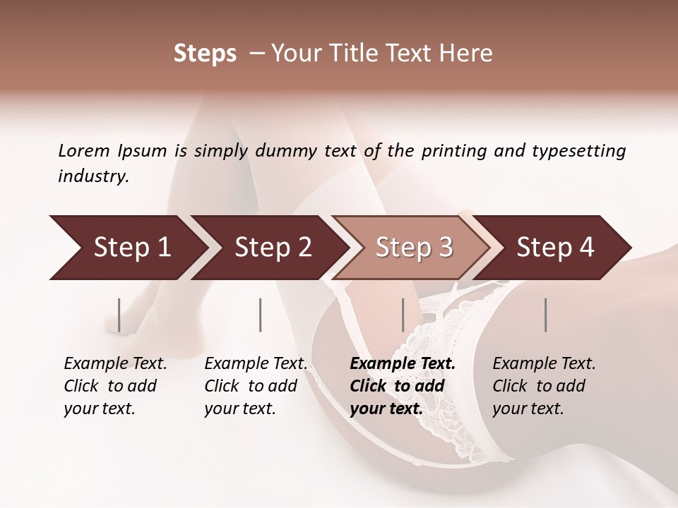 Human Room Character PowerPoint Template