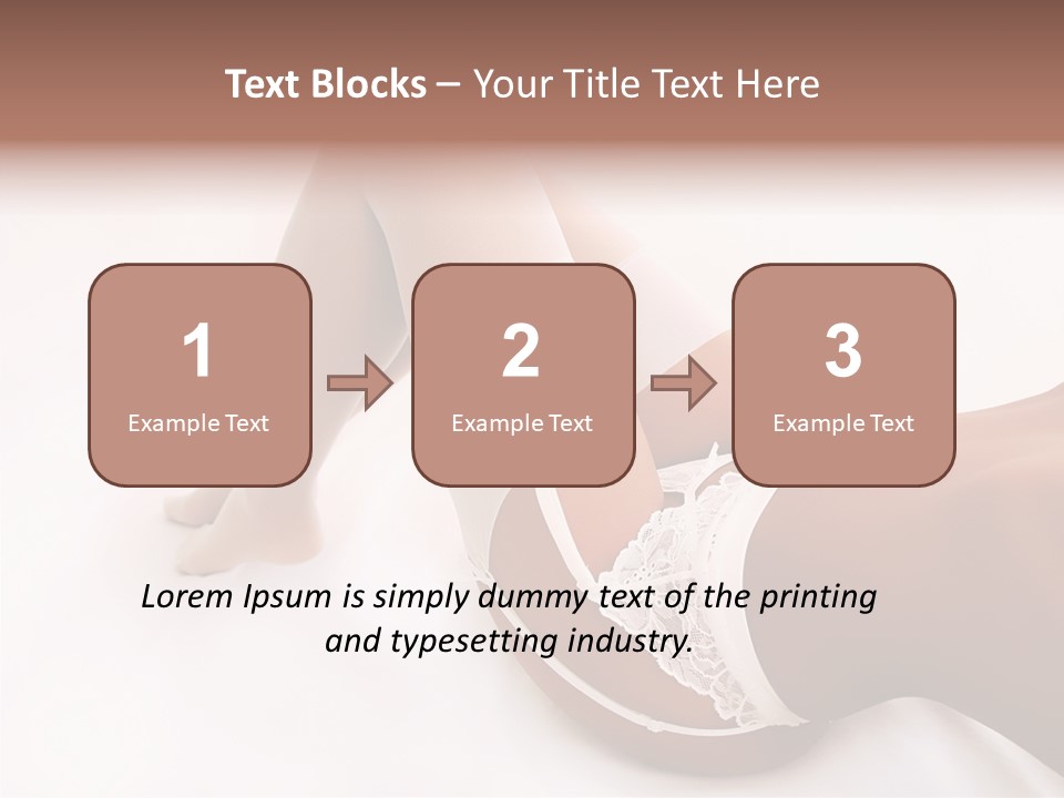 Human Room Character PowerPoint Template