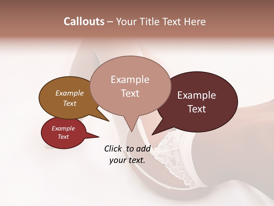 Human Room Character PowerPoint Template