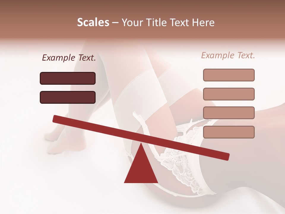 Human Room Character PowerPoint Template