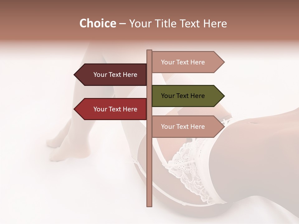 Human Room Character PowerPoint Template