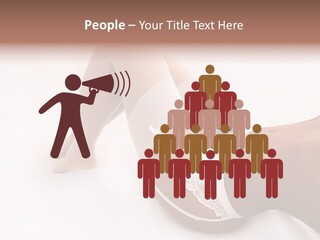 Human Room Character PowerPoint Template