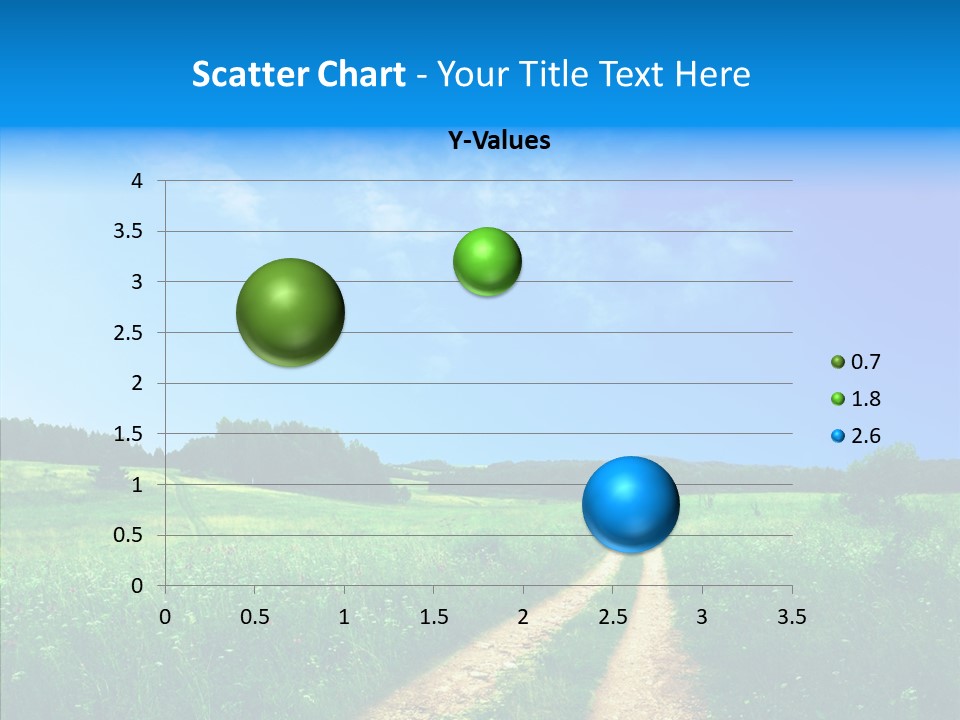 Sky White Lake PowerPoint Template