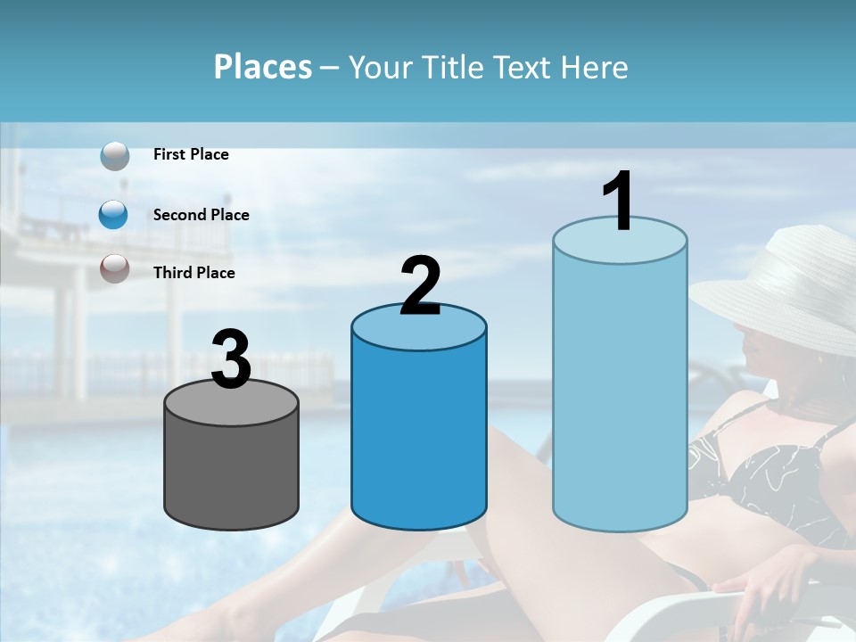 Deckchair Season Holiday PowerPoint Template