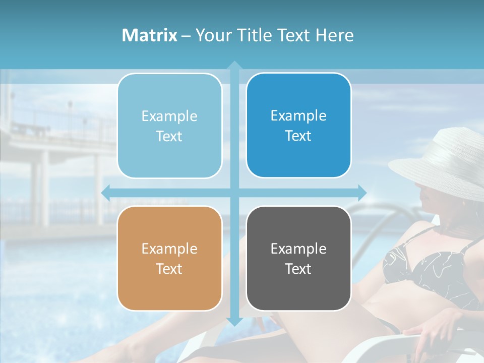 Deckchair Season Holiday PowerPoint Template