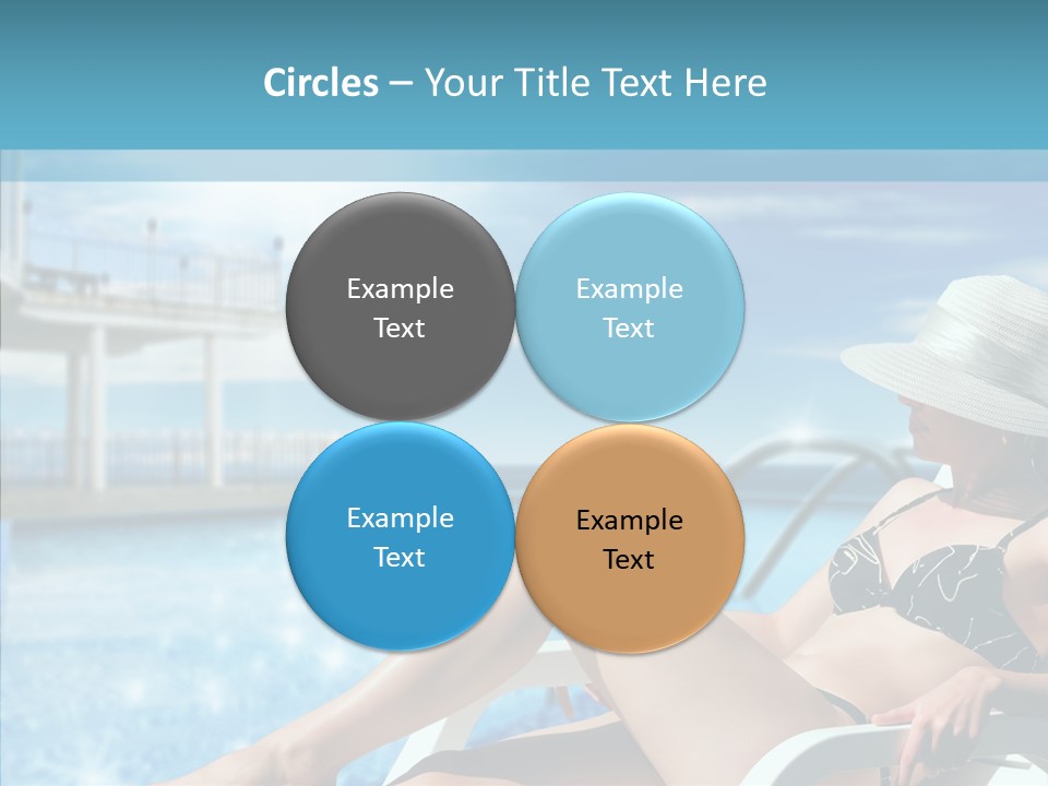 Deckchair Season Holiday PowerPoint Template