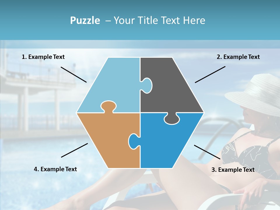 Deckchair Season Holiday PowerPoint Template