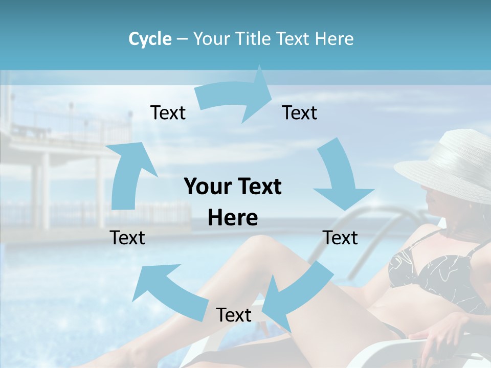 Deckchair Season Holiday PowerPoint Template