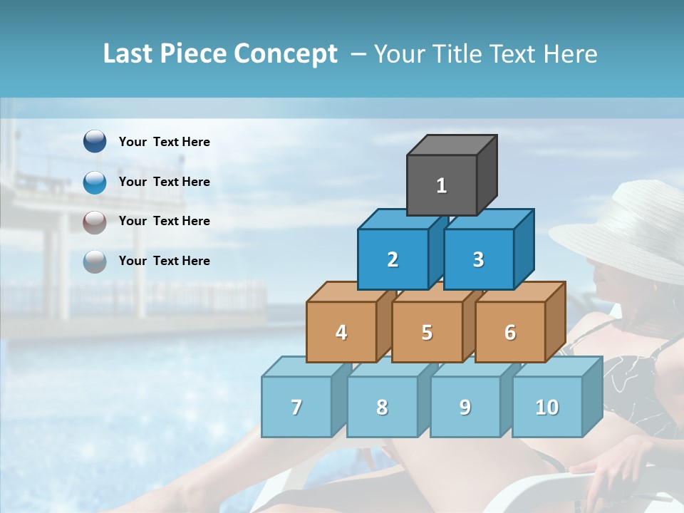 Deckchair Season Holiday PowerPoint Template