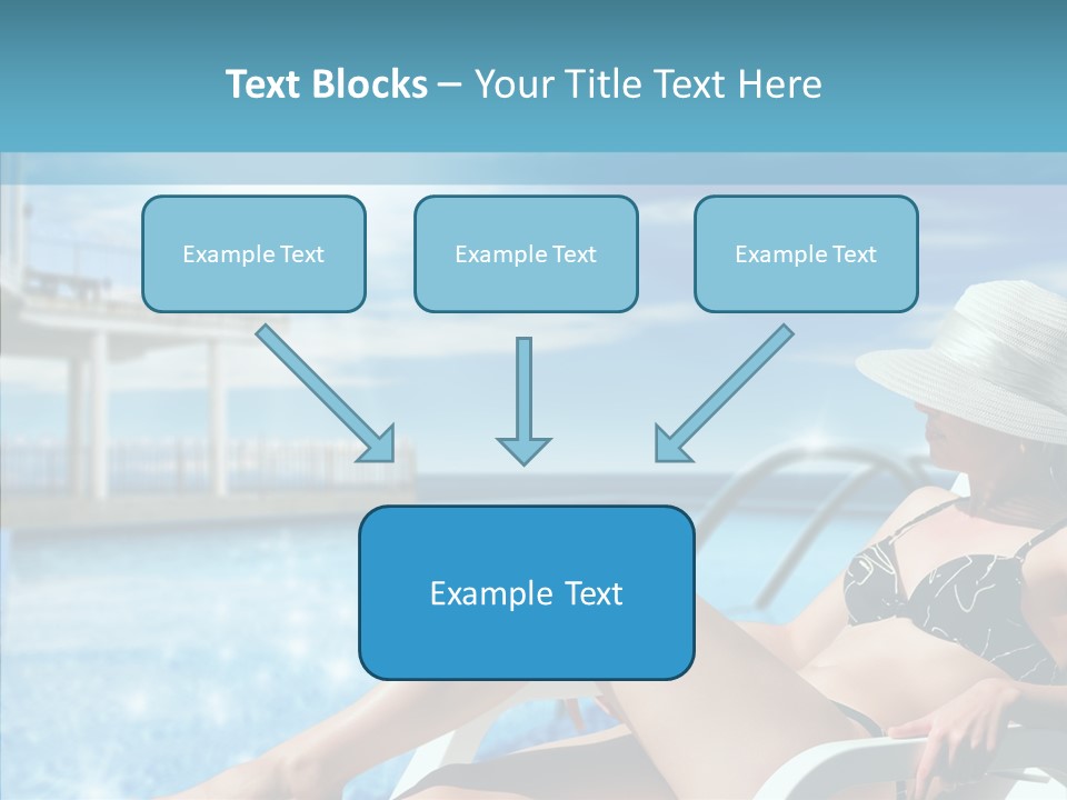Deckchair Season Holiday PowerPoint Template