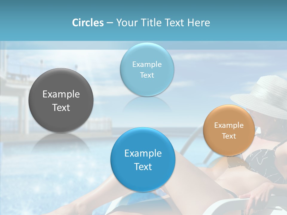 Deckchair Season Holiday PowerPoint Template