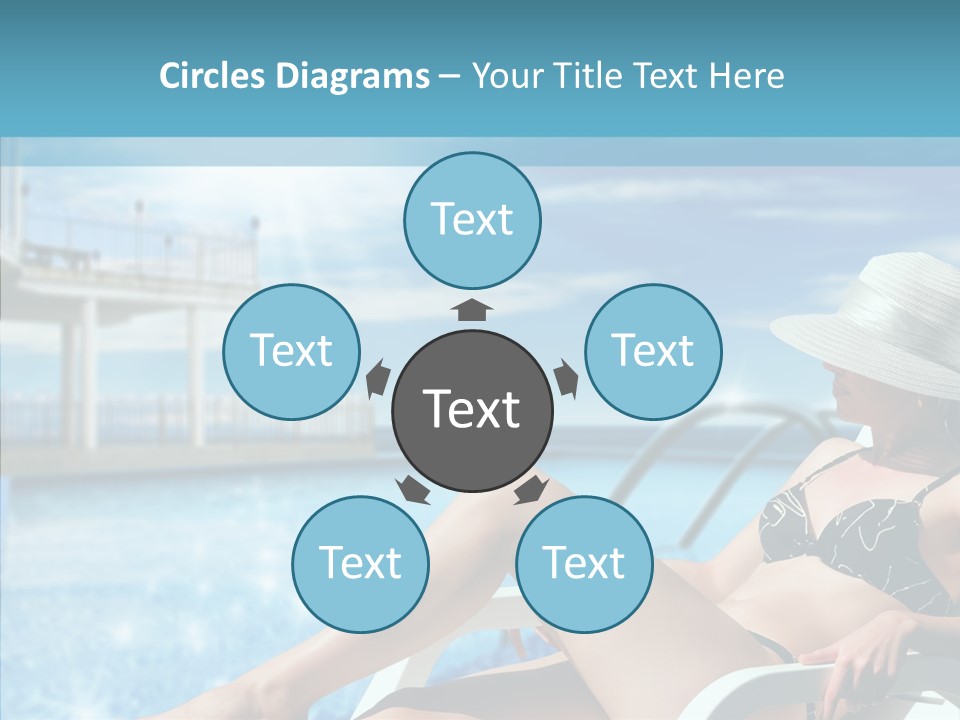 Deckchair Season Holiday PowerPoint Template