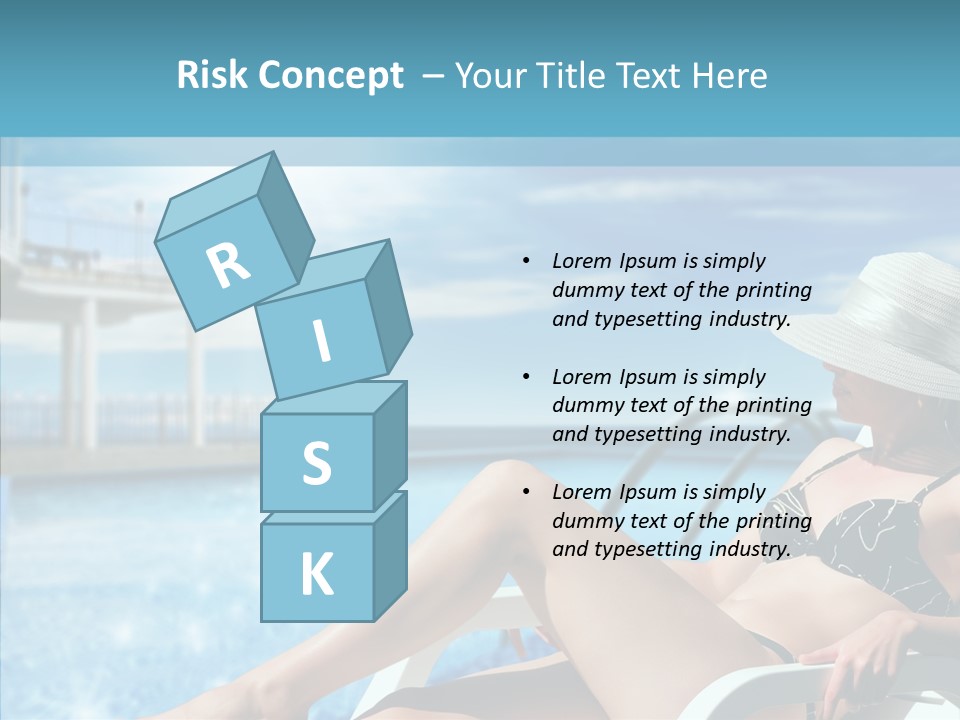 Deckchair Season Holiday PowerPoint Template