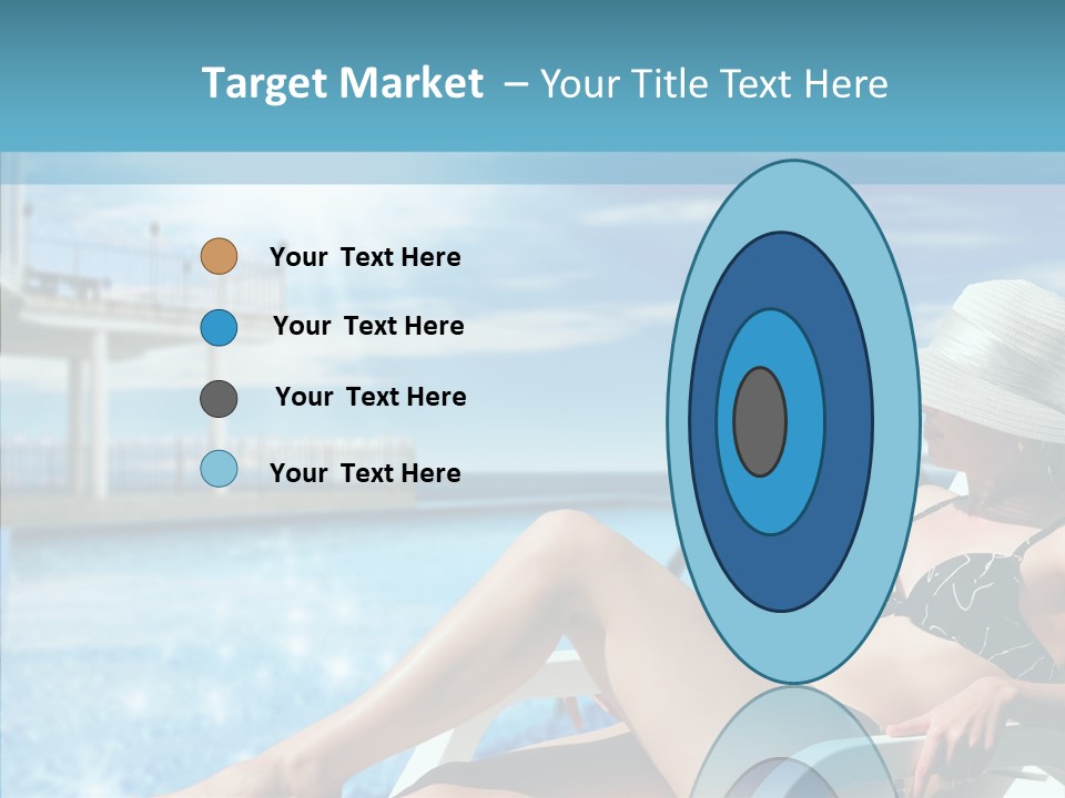 Deckchair Season Holiday PowerPoint Template