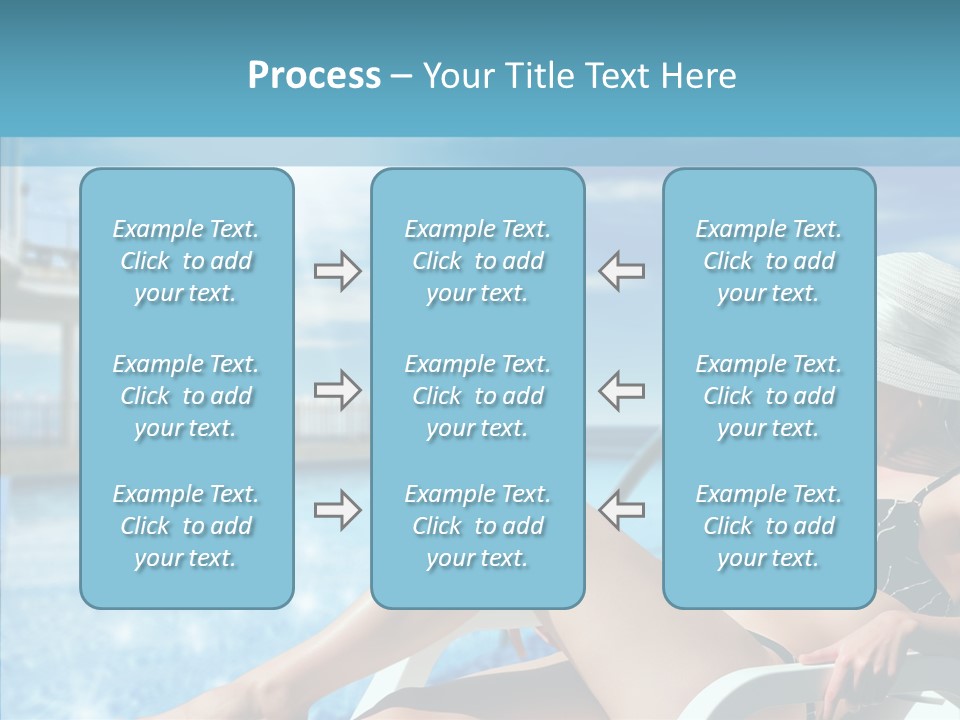 Deckchair Season Holiday PowerPoint Template