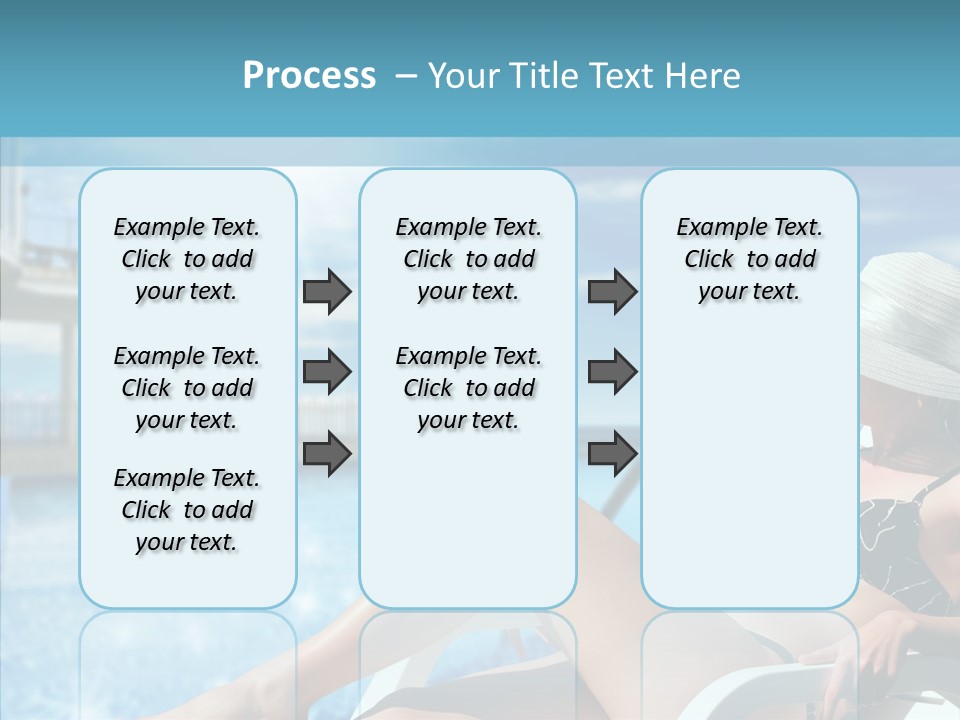 Deckchair Season Holiday PowerPoint Template