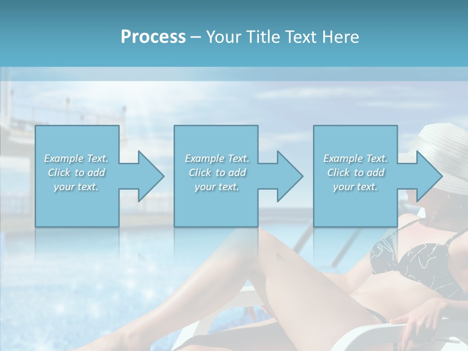 Deckchair Season Holiday PowerPoint Template