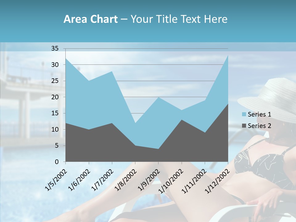 Deckchair Season Holiday PowerPoint Template