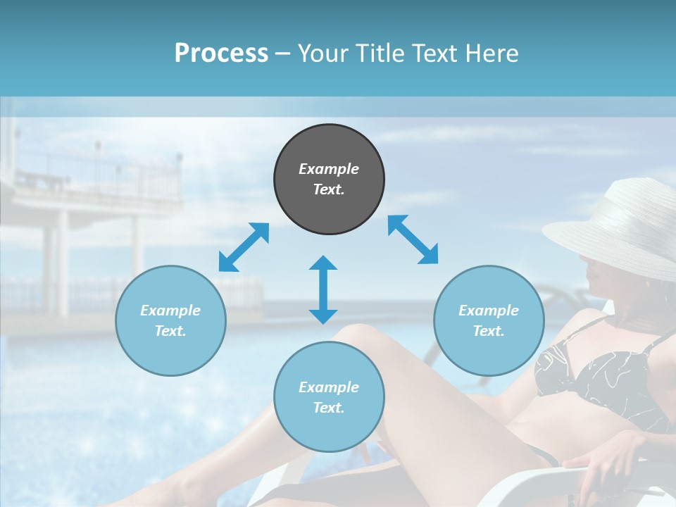 Deckchair Season Holiday PowerPoint Template