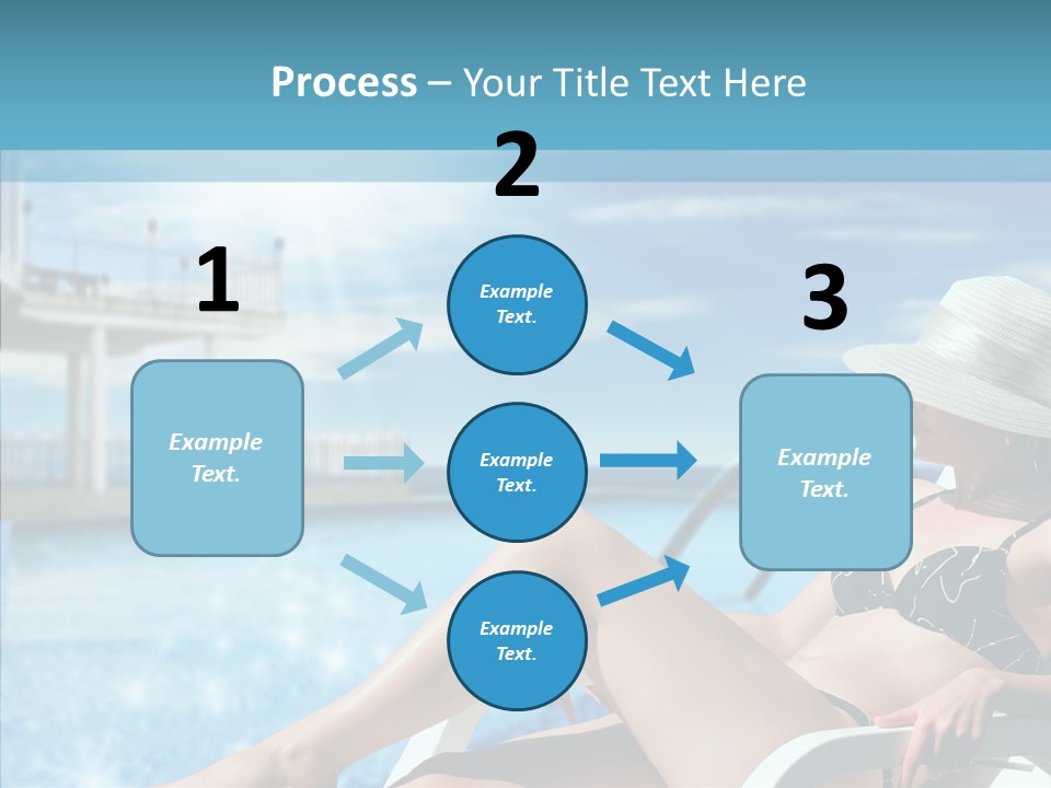 Deckchair Season Holiday PowerPoint Template