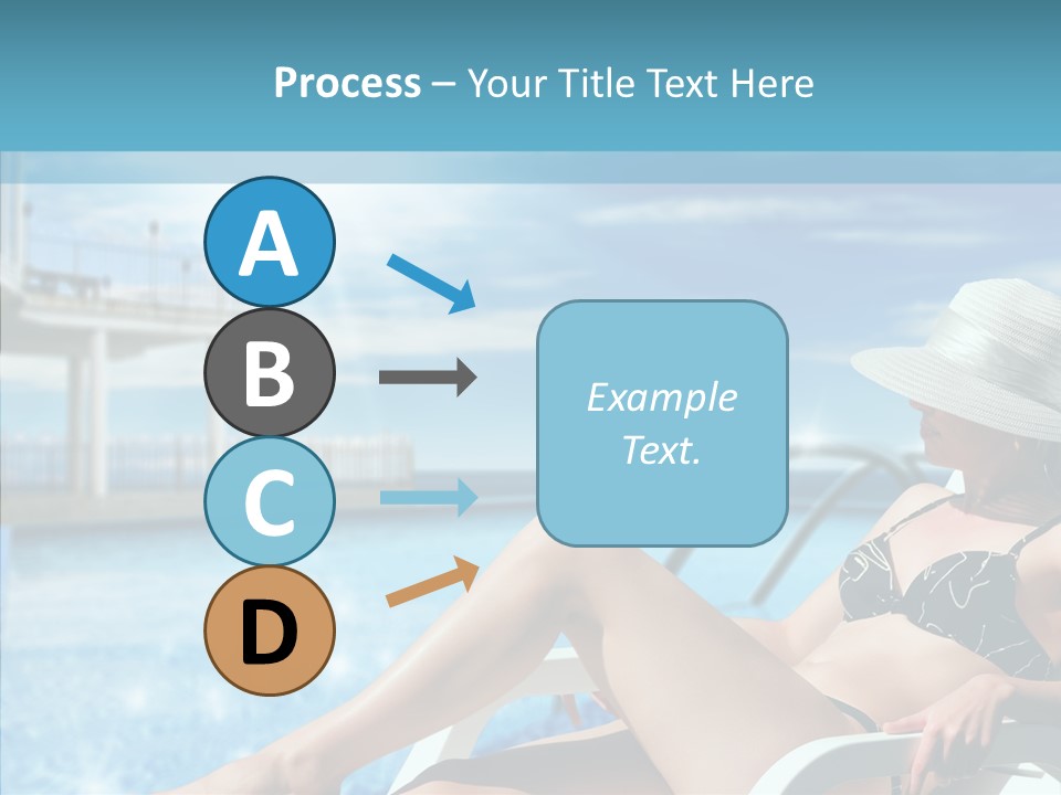 Deckchair Season Holiday PowerPoint Template