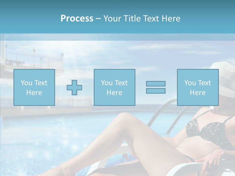 Deckchair Season Holiday PowerPoint Template